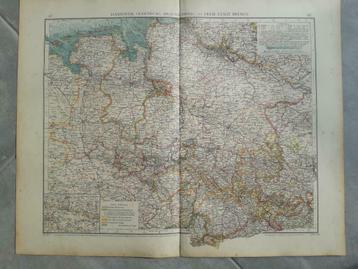 47-48 / Hannover  Oldenburg  Braunschweig Bremen litho 1899 beschikbaar voor biedingen