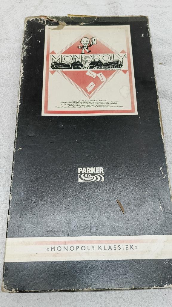 Monopoly Klassiek – Parker guldeneditie, Hobby en Vrije tijd, Gezelschapsspellen | Bordspellen, Gebruikt, Drie of vier spelers