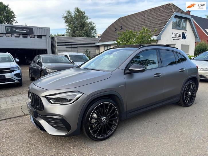 Mercedes-Benz GLA-klasse AMG 35 4MATIC Pano/Kuipstoelen/Came, Auto's, Mercedes-Benz, Bedrijf, Te koop, GLA, 4x4, ABS, Achteruitrijcamera