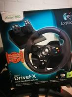Logitech DriveFX Racing Wheel Xbox360, Spelcomputers en Games, Spelcomputers | Xbox | Accessoires, Ophalen of Verzenden, Zo goed als nieuw