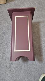 Leuk plantentafeltje, Huis en Inrichting, Stoelen, Ophalen, Gebruikt, Bruin, Eén