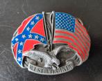 Siskiyou Amerikaanse cowboy gesp/belt buckle made in USA, Losse buckle of gesp, Overige kleuren, Minder dan 95 cm, Ophalen of Verzenden