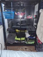 Glazen kast, Huis en Inrichting, Kasten | Vitrinekasten, Ophalen, 50 tot 100 cm, Zo goed als nieuw, 150 tot 200 cm