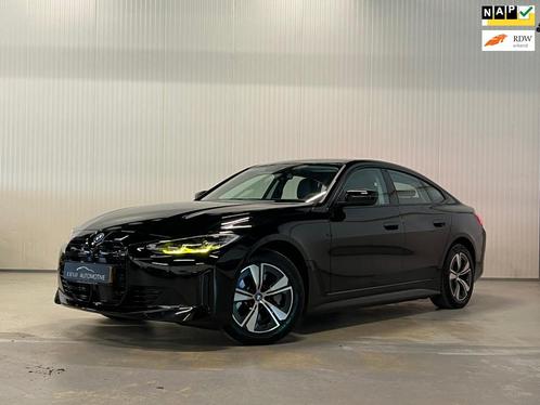 BMW I4 EDrive40 84 kWh | ACHTERUITRIJCAMERA | ZWART HEMELDAK, Auto's, BMW, Bedrijf, Te koop, i4, ABS, Achteruitrijcamera, Adaptive Cruise Control