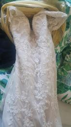 Bruidsjurk robin and jillian maat 34, Trouwjurk, Beige, Nieuw, Ophalen of Verzenden