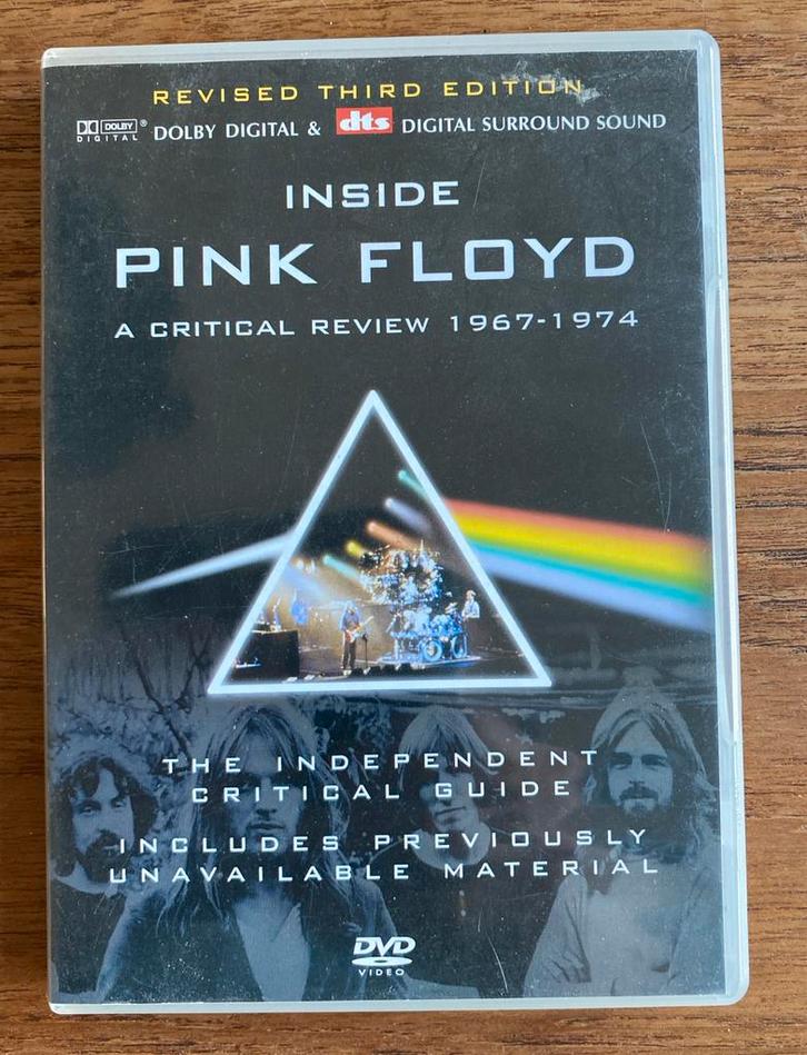 Inside Pink Floyd 1967-1974, Cd's en Dvd's, Dvd's | Muziek en Concerten, Gebruikt, Documentaire, Alle leeftijden, Ophalen of Verzenden
