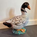 Zeer grote Barbotine Majolica Pate Terrine Gans Feyel, Antiek en Kunst, Antiek | Keramiek en Aardewerk, Ophalen of Verzenden