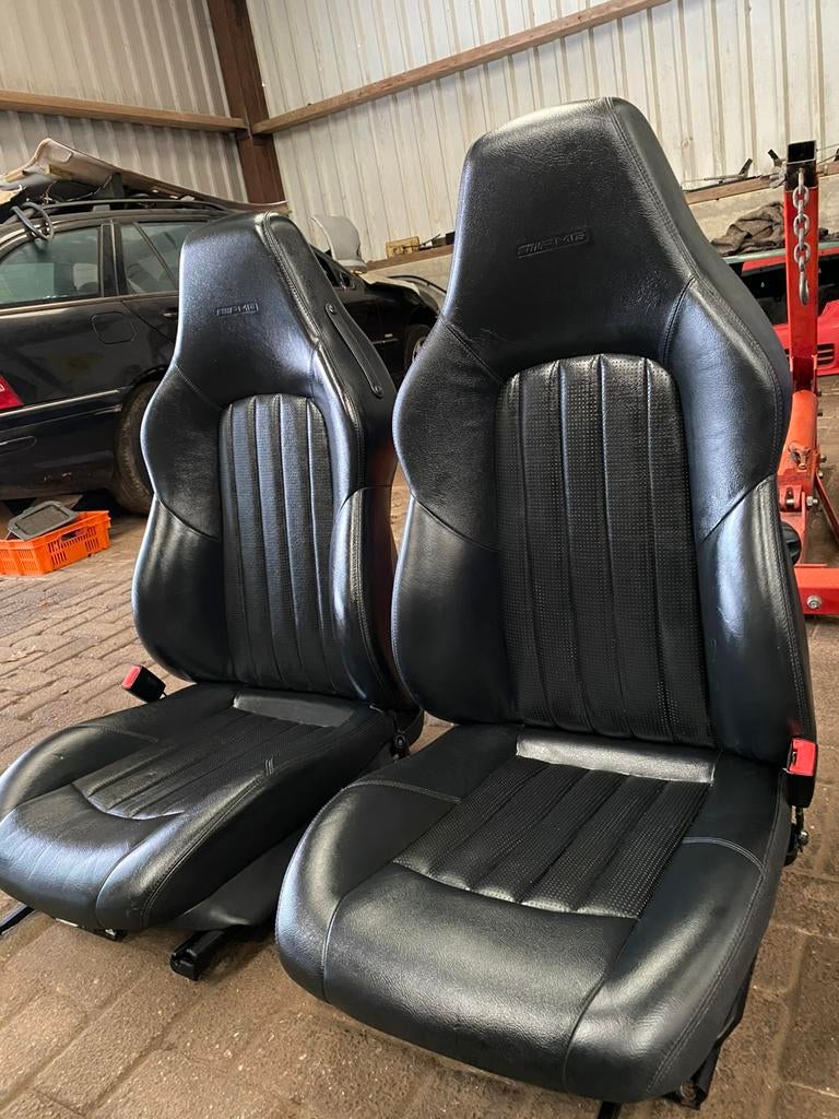Mercedes SLK 32 AMG stoelen ZGAN, Auto-onderdelen, Interieur en Bekleding, Mercedes-Benz, Gereviseerd, Ophalen