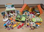 Playmobil 6020 zomerhuisje, auto, kajak, cabrio, zonneterras, Ophalen of Verzenden, Gebruikt