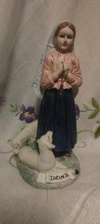 125 Heilige Jacinta Marto - porselein, Verzamelen, Ophalen of Verzenden, Zo goed als nieuw, Beeld(je), Christendom | Katholiek