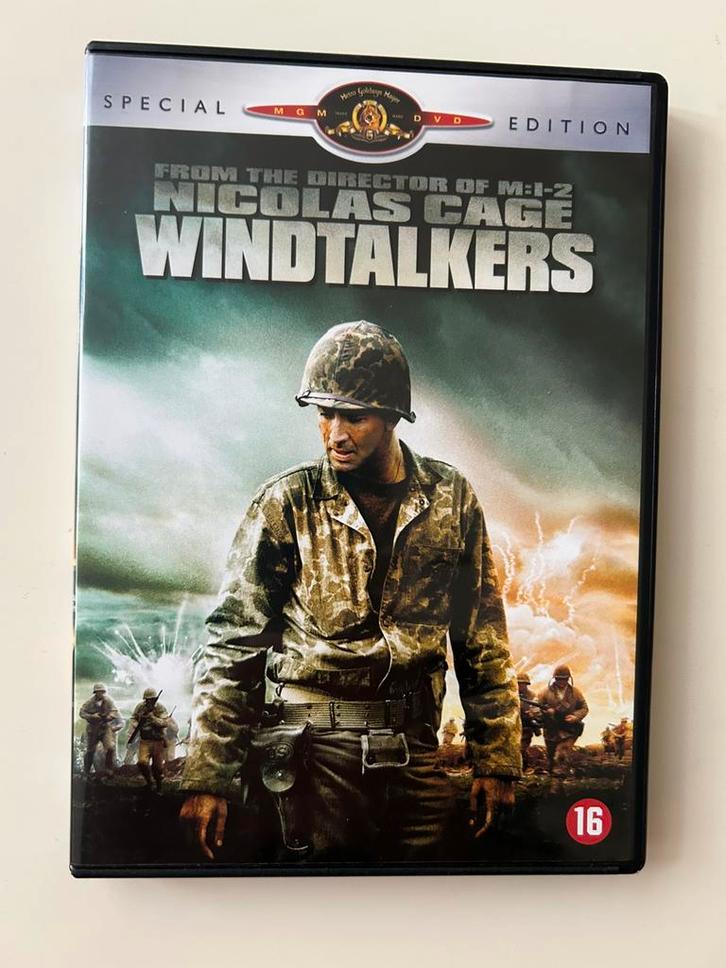—Windtalkers—S.E.-regie John Woo, Cd's en Dvd's, Dvd's | Actie, Zo goed als nieuw, Oorlog, Vanaf 16 jaar, Ophalen of Verzenden