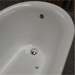 Afprijzing! Klassiek vrijstaand bad, Wit + Mat zwart, Nr208, Ophalen of Verzenden, Nieuw