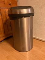 Brabantia Prullenbak, Ophalen, Gebruikt, Met pedaal, 50 tot 75 cm
