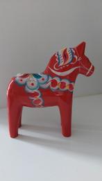 Origineel klein Dalarna Paardje in Nieuwstaat, Ophalen, Nieuw, Hout, Dierenbeeld