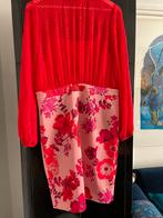 STEPS jurk nieuw rood met bloemen maat 42 met voering, Kleding | Dames, Jurken, Ophalen of Verzenden