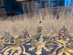 Kristallen glazen set, Verzamelen, Ophalen of Verzenden, Zo goed als nieuw, Kristal, Glas of Glazen