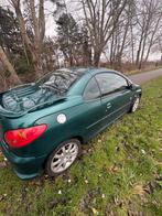 Peugeot 206 2.0 16V CC 2004 Groen, Auto's, Peugeot, 136 pk, Beige, 4 cilinders, Cabriolet