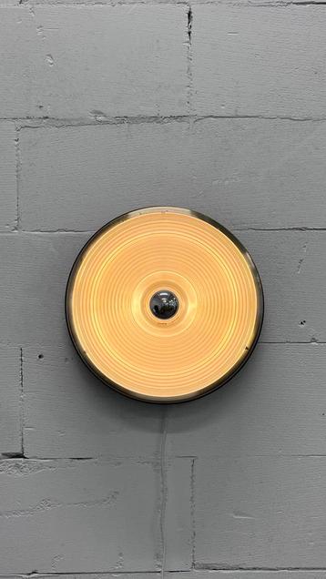 Vintage Dijkstra design wandlamp jaren 70 plafonierre beschikbaar voor biedingen