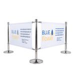 Afzetpalen met bedrukte banner of scherm, Ophalen of Verzenden, Nieuw, Overige typen, Overige
