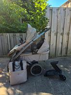 Joolz Geo3 sage green DUO  zeer compleet! 10 pcs, Kinderen en Baby's, Kinderwagens en Combinaties, Ophalen, Gebruikt, Overige merken