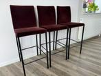 3 barstoelen van Musterring, Ophalen, Gebruikt, Met voetsteun, 60 tot 90 cm