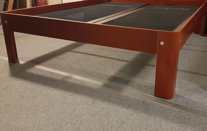 HOGE AUPING AURONDE 180-220 EXTRA LANG BEZORGEN IS MOGELIJK, Huis en Inrichting, Slaapkamer | Bedden, Gebruikt, Tweepersoons, 180 cm