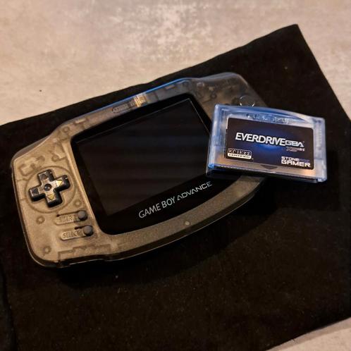 Gameboy Advance - IPS - Everdrive GBA X5 Mini, Spelcomputers en Games, Spelcomputers | Nintendo Game Boy, Zo goed als nieuw, Game Boy Advance