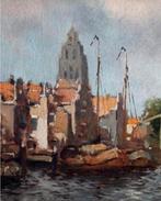 Haven gezicht  Dordrecht Willem Horsman Amsterdam  1892-1966, Verzenden