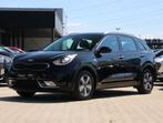 Kia Niro 1.6 GDi Hybrid DynamicLine I Navi I Trekhaak I Half, Euro 6, Leder en Stof, Zwart, 1390 kg