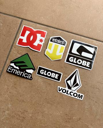 Skateboard sticker set beschikbaar voor biedingen