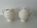 Wedgwood Windsor roomstel - melkkan en suikerpot, Ophalen of Verzenden