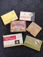 Oude sigarendoosjes, Verzamelen, Rookartikelen, Aanstekers en Luciferdoosjes, Ophalen of Verzenden, Gebruikt, Tabaksdoos of Verpakking