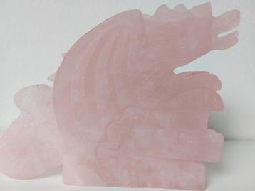 Rozenkwarts Draak op Kasteel - 1 Kilo beschikbaar voor biedingen