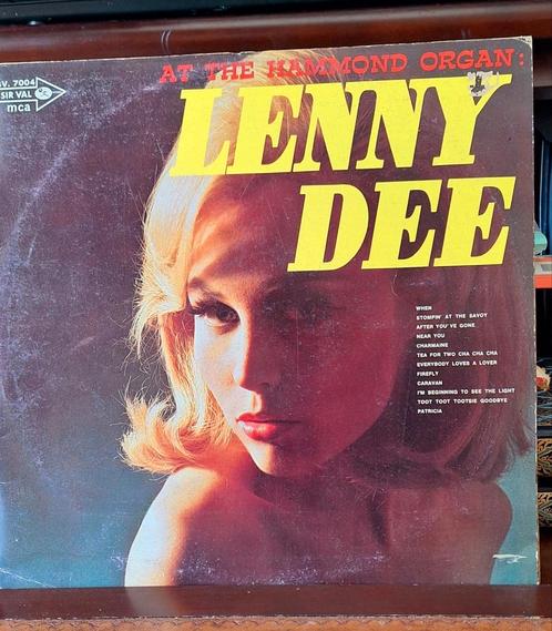 Lenny Dee – At the Hammond Organ (Sir Val SV 7004, Italië, Cd's en Dvd's, Vinyl | Jazz en Blues, Gebruikt, Jazz, 1960 tot 1980