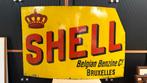 Shell Emaille Bord - 1927 - Belgische Benzinemaatschappij, Ophalen