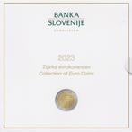 BU set Slovenie 2023 - 1 cent t/m 3 euro - 10 Munten Blister, Postzegels en Munten, Munten | Europa | Euromunten, Verzenden, Slovenië