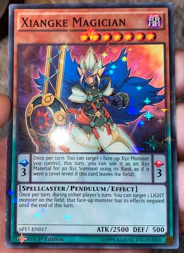 Yu-Gi-Oh! Xiangke Magician SP17 1st Edition ! beschikbaar voor biedingen