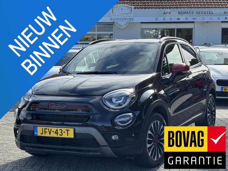 Fiat 500 X Cross 1.0 FireFly Turbo 120 RED NAVI | KLIMA | CA, Auto's, Fiat, Bedrijf, Te koop, 500X, ABS, Achteruitrijcamera, Adaptive Cruise Control