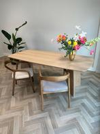 Eettafel 220cm Deens Ovaal Hout OUTLET ‼️, 100 tot 150 cm, Ophalen of Verzenden, Deens ovaal eettafel, Vijf personen of meer
