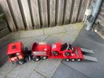 Speelgoed vrachtwagen, Ophalen