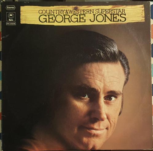 Country And Western Superstar George Jones 2LP, Cd's en Dvd's, Vinyl | Country en Western, Gebruikt, 12 inch, Ophalen of Verzenden