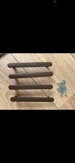 Metalen Wandhaken Ikea - Set van 4, Gebruikt, Wandhaken, Ophalen of Verzenden, Minder dan 100 cm