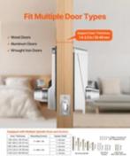 Deurslot, Mechanisch Keyless, Toegang, Verstelbare handgreep, Verzenden, Nieuw, Minder dan 50 cm