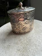 vintage silver plated tea or coffee box, Verzenden