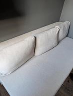 Luxe slaapbank IKEA Friheten beige met molton, Huis en Inrichting, Slaapkamer | Slaapbanken, Beige, Tweepersoons, Zo goed als nieuw