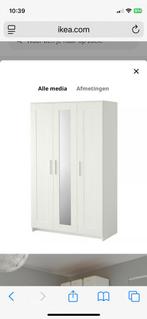 Kledingkast Ikea Brimnes, Ophalen, 100 tot 150 cm, Zo goed als nieuw, 150 tot 200 cm