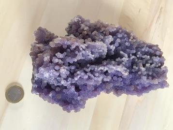 Druif agaat cluster, bijzonder formaat en vorm, top stuk! beschikbaar voor biedingen