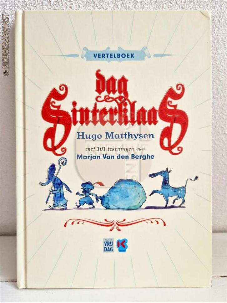 Vertelboek Deel 1+2 Dag Sinterklaas Ketnet Bart Peeters 2012, Diversen, Sinterklaas, Verzenden