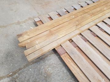 291 - Houten balkjes, constructiehout beschikbaar voor biedingen