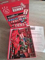 Ajax rugnummer rummy, Hobby en Vrije tijd, Gezelschapsspellen | Bordspellen, Ophalen of Verzenden, Zo goed als nieuw